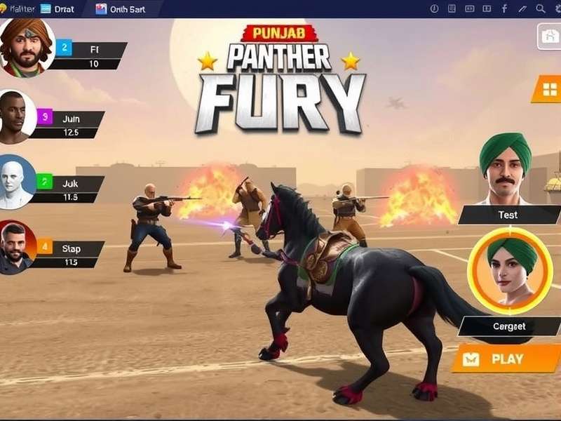 Punjab Panther Fury Gameplay Screenshot